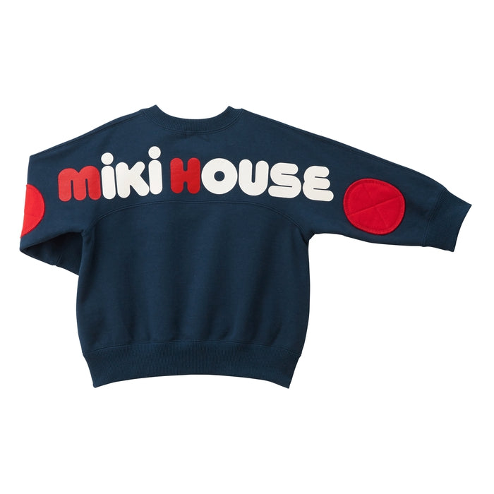 【50周年記念 新品】7色バックロゴ☆トレーナー　MIKIHOUSE ミキハウス