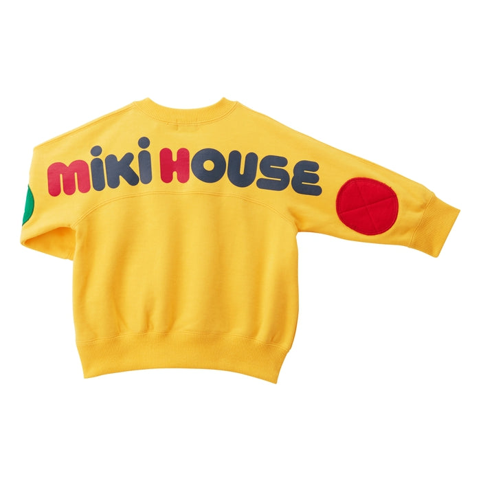 【50周年記念 新品】7色バックロゴ☆トレーナー　MIKIHOUSE ミキハウス