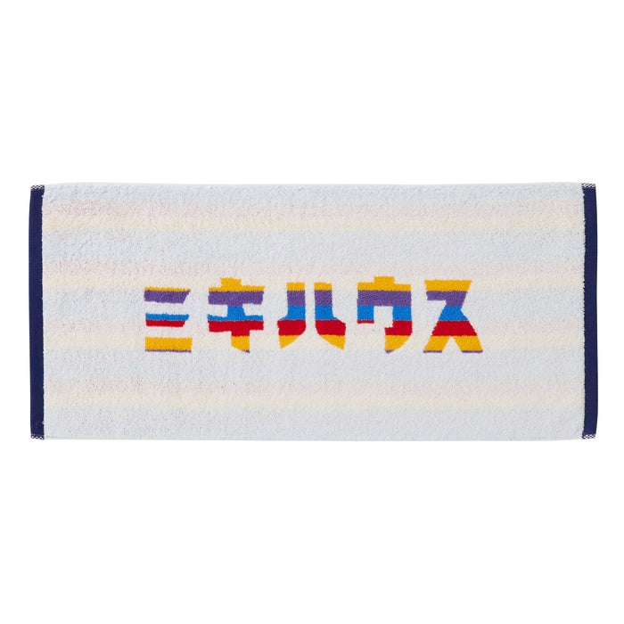MIKI HOUSE Katakana face towel