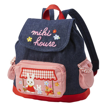 denim backpack