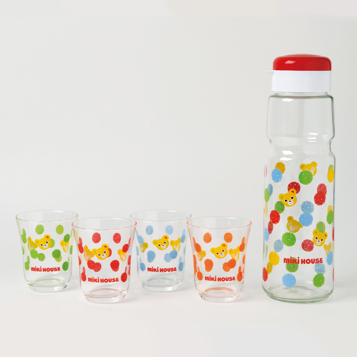 음료 세트 Pucchi x dot 패턴