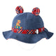 Hat with sunshade