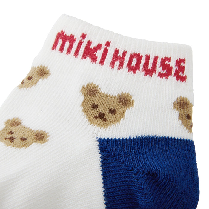MIKI HOUSEBear low cut socks