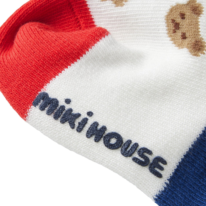 MIKI HOUSEBear low cut socks