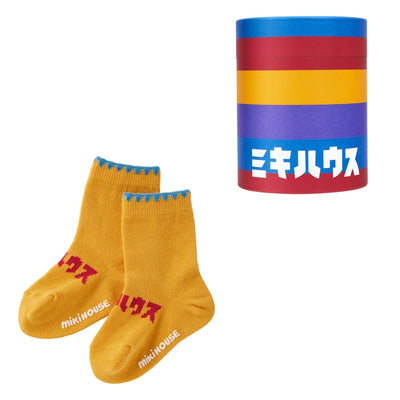 [Web Limited] Miki House Katakana Socks [Box]