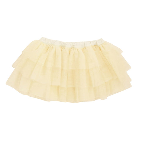 ティアード風チュールスカート