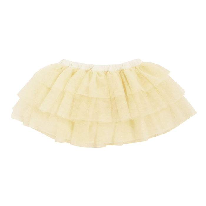 ティアード風チュールスカート