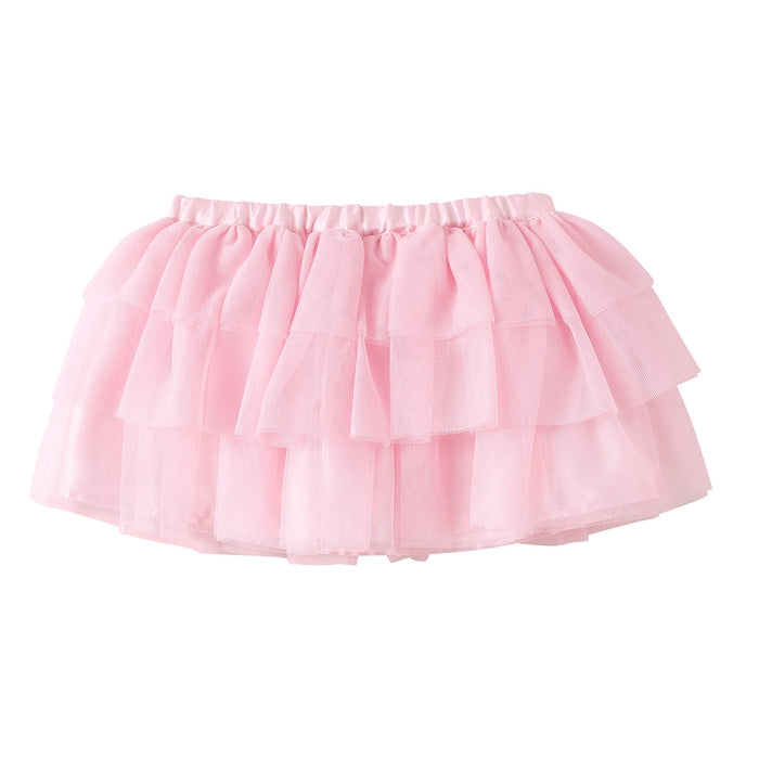 ティアード風チュールスカート