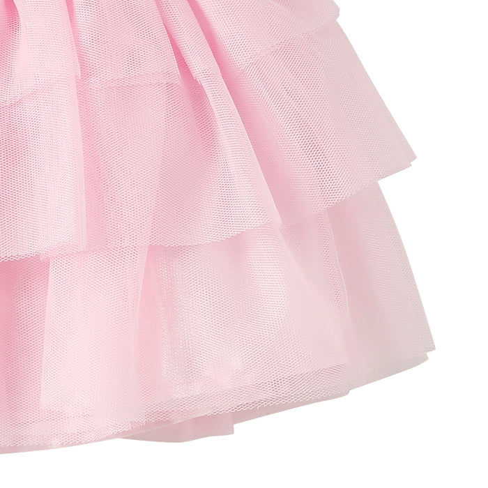 ティアード風チュールスカート