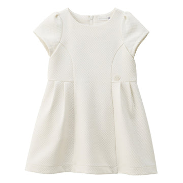 Puffy jacquard dress white 商品画像
