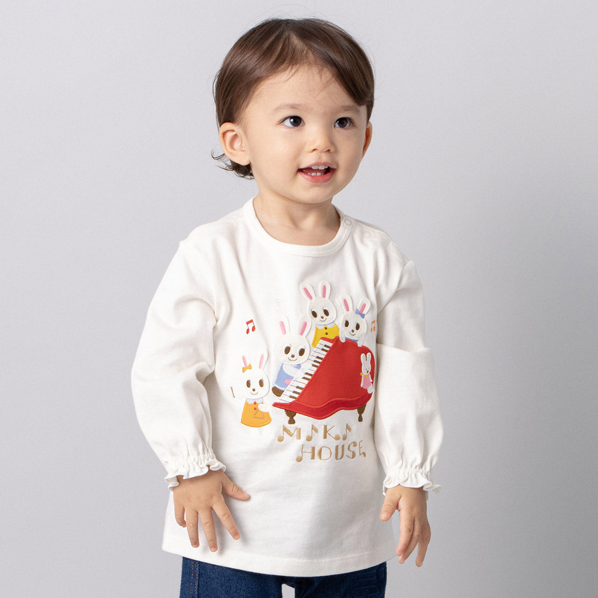 長袖Tシャツ | ミキハウスオフィシャルサイト