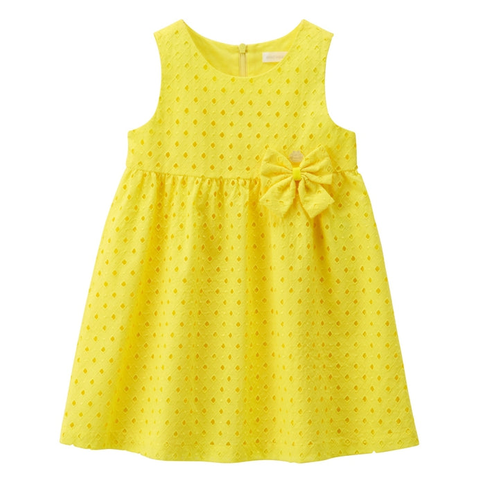 La [Unconfirmed] Diamond pattern cotton lace dress