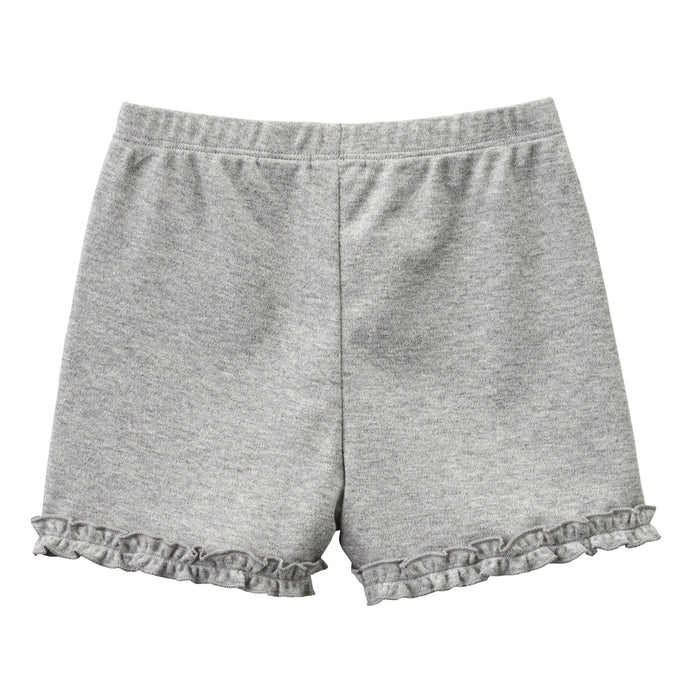 裾フリル付き オーバーパンツ