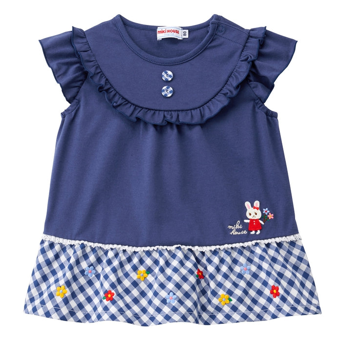 sleeve ruffle t-shirt