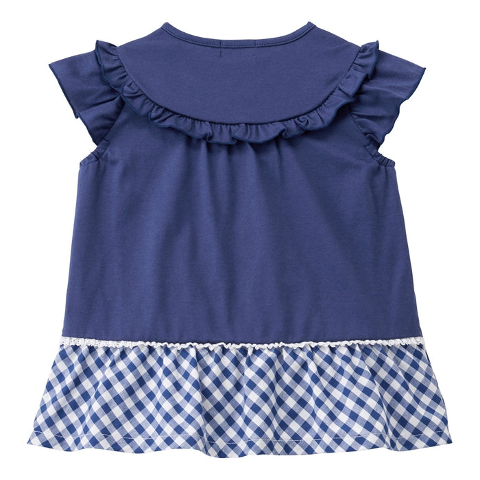 sleeve ruffle t-shirt