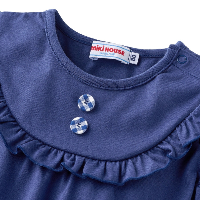 sleeve ruffle t-shirt