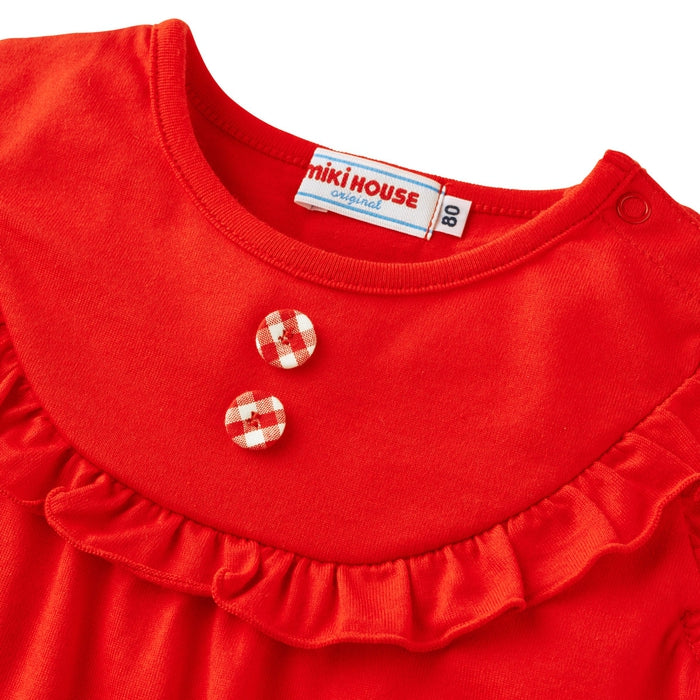sleeve ruffle t-shirt