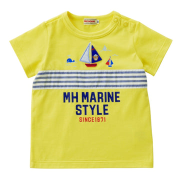 La [Unconfirmed] Pucci Yacht Motif Short Sleeve T-shirt yellow 商品画像