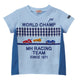 Racing car short sleeve t-shirt