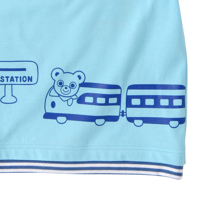 Layered short sleeve T-shirt