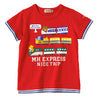 Layered short sleeve T-shirt