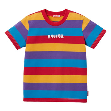 ミキハウス カタカナ半袖Tシャツ マルチカラー 商品画像