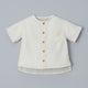 [Gold Label] Linen short sleeve shirt