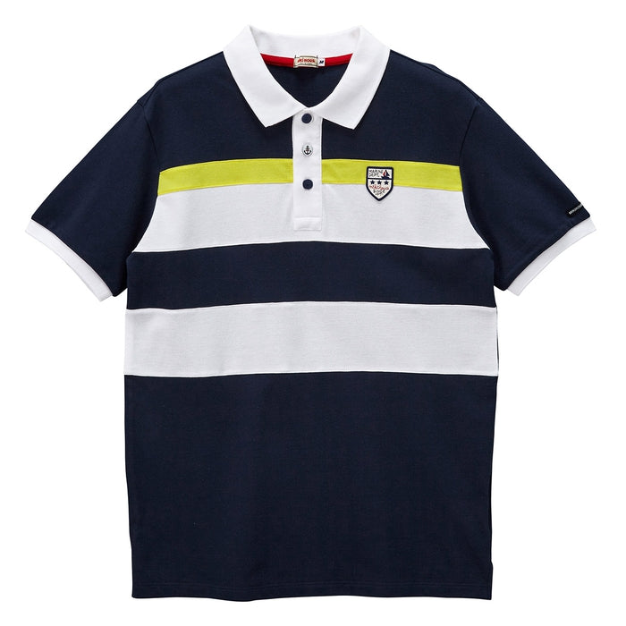 La [Unconfirmed] Marine border short sleeve polo shirt (for adults)