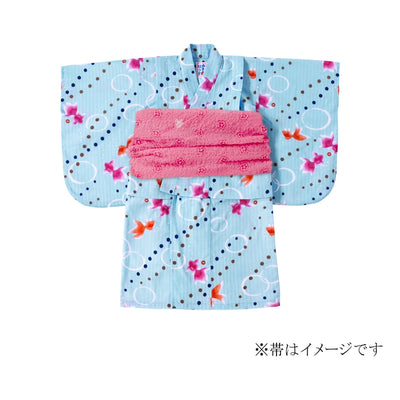 Goldfish pattern yukata (for girls)