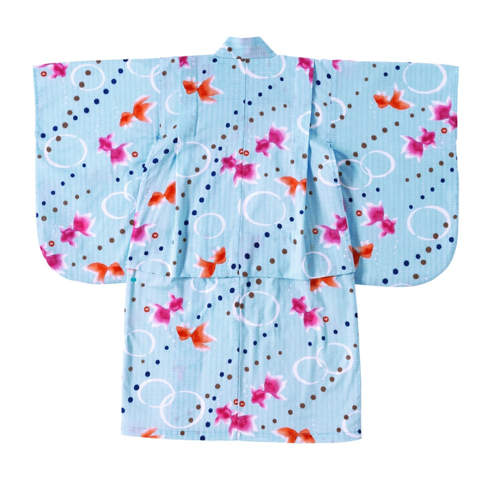 金魚柄浴衣(女児用)
