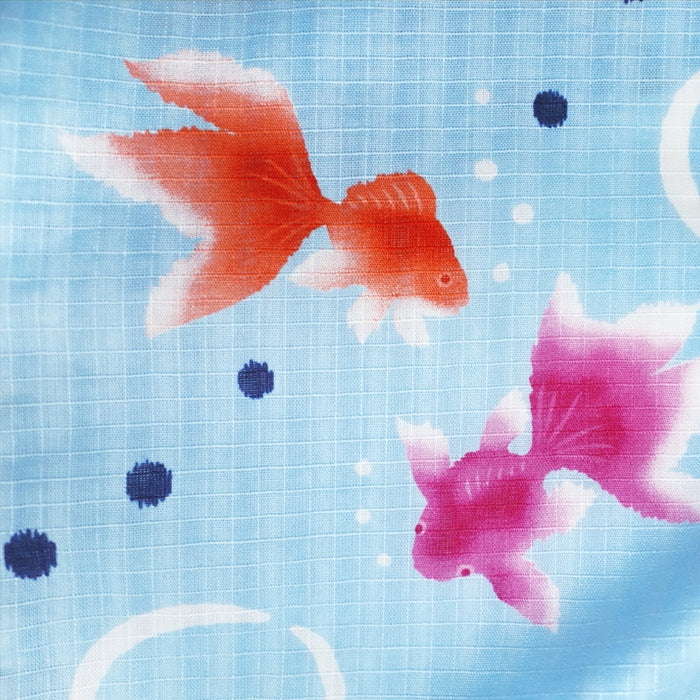 金魚柄浴衣(女児用)