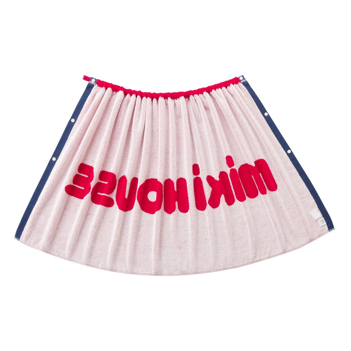 Beach towel with snap