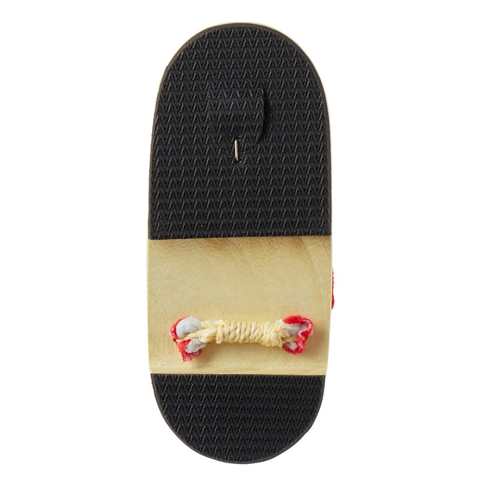 樱花图案的白木木屐