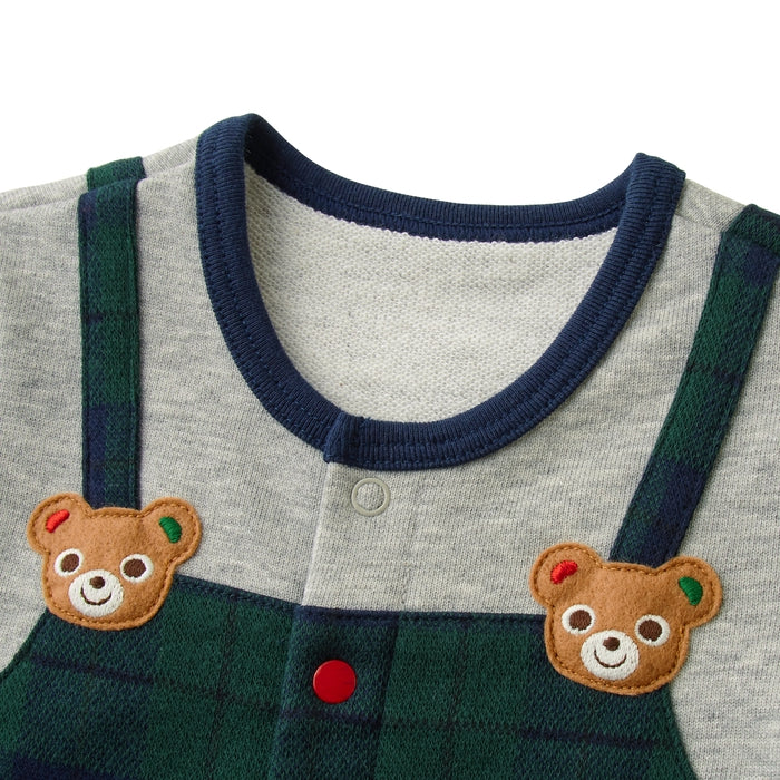 ミキハウス☆新品☆70☆ベア刺繍☆カバーオール☆グリーンチェック ミキハウスチェックカバーオール – ミキハウスオフィシャルサイト