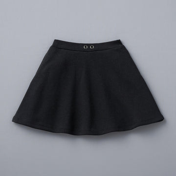 【ゴールドレーベル】海島綿スカート 黒 商品画像