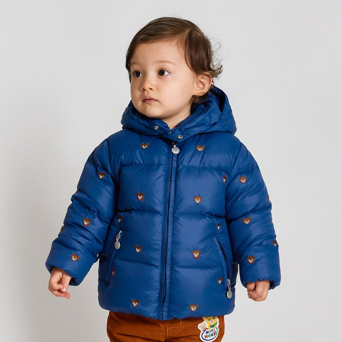 Puccie & Rabbit 자수 다운 재킷