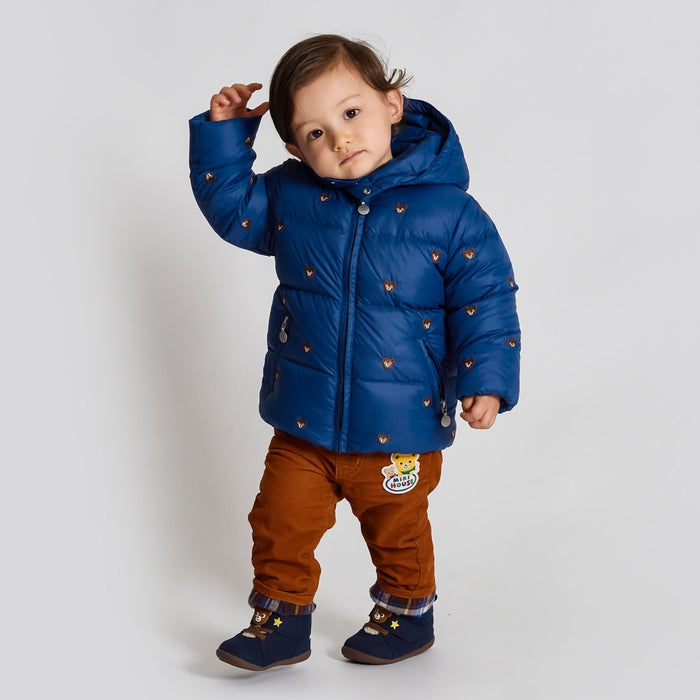 Puccie & Rabbit 자수 다운 재킷