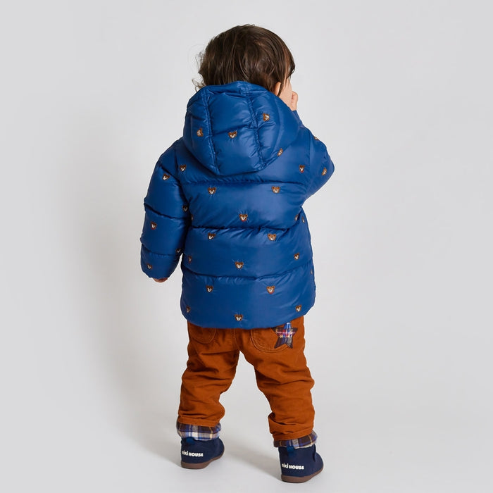 Puccie & Rabbit 자수 다운 재킷