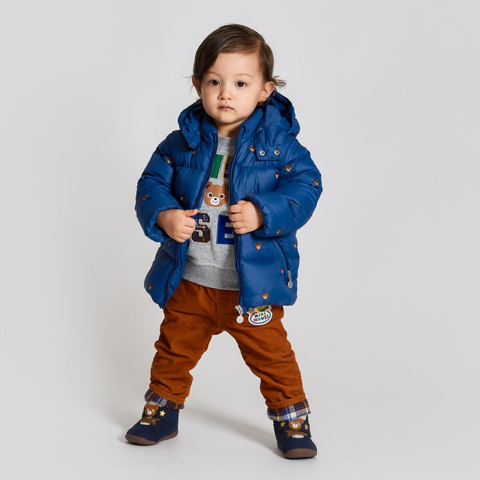 Puccie & Rabbit 자수 다운 재킷