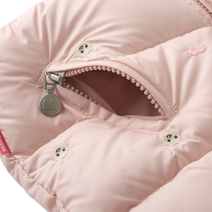 Puccie & Rabbit 자수 다운 재킷