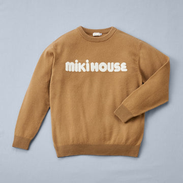 【ゴールドレーベル】ベビーカシミヤセーター（大人用） ベージュ 商品画像