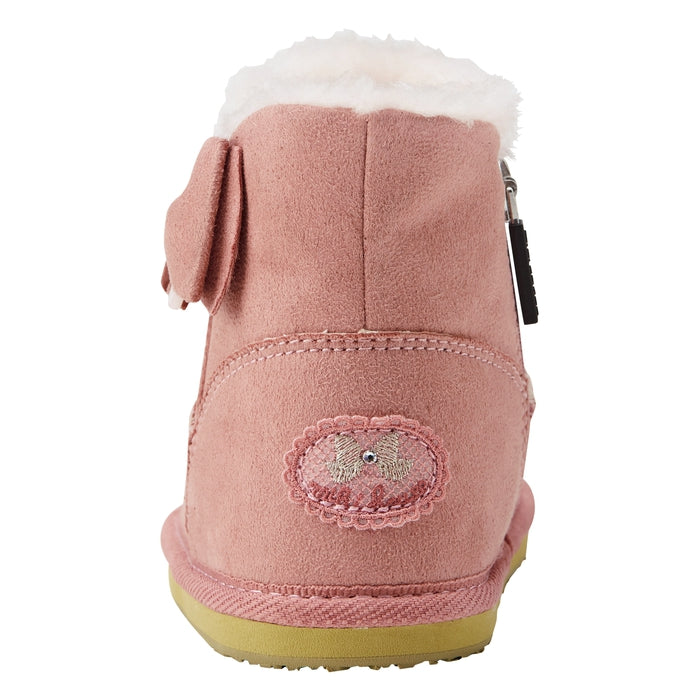 UGG リボン付きムートン ピンク