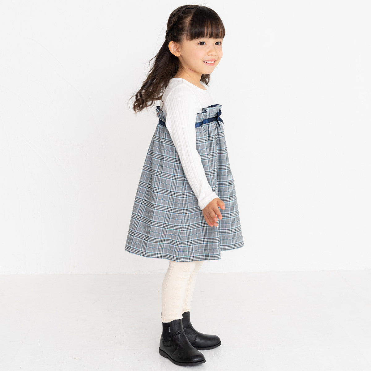 サイドゴア牛革ブーツ