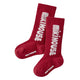 Vertical logo high socks