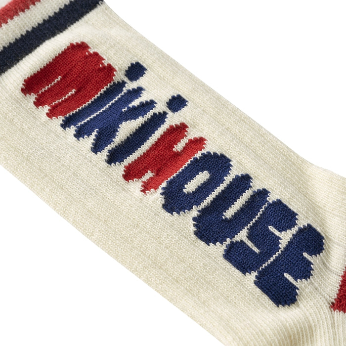 縦ロゴハイソックス