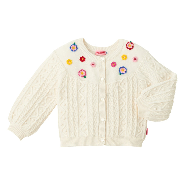 [Chekosaku]編織花開衫