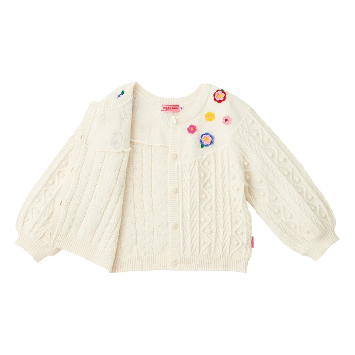 [Chekosaku]編織花開衫