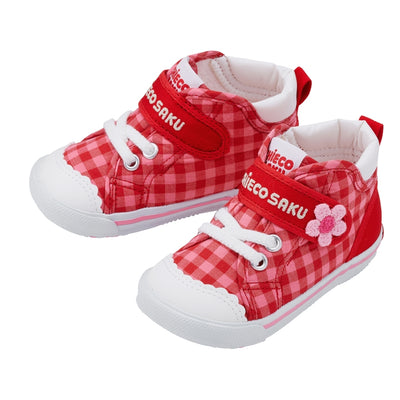 [Chekosaku] Check pattern baby shoes