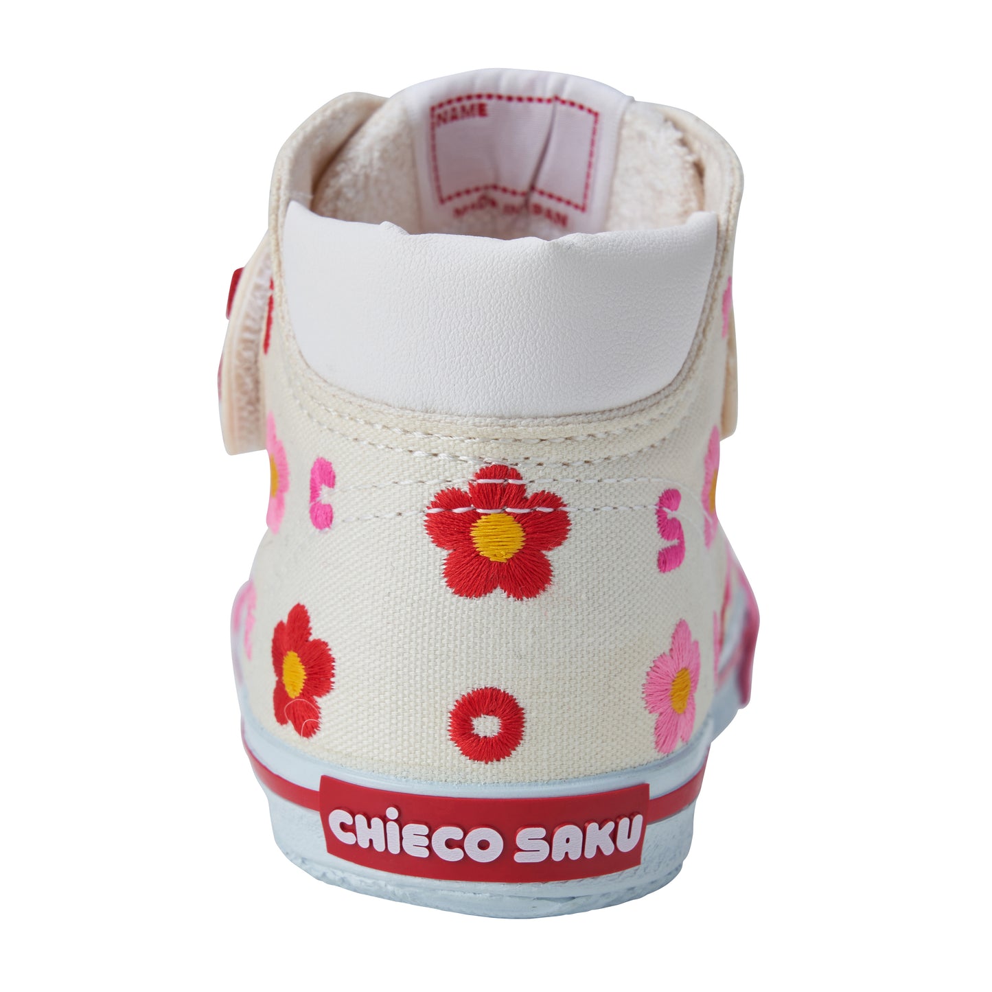 【チエコサク】お花柄セカンドベビーシューズ