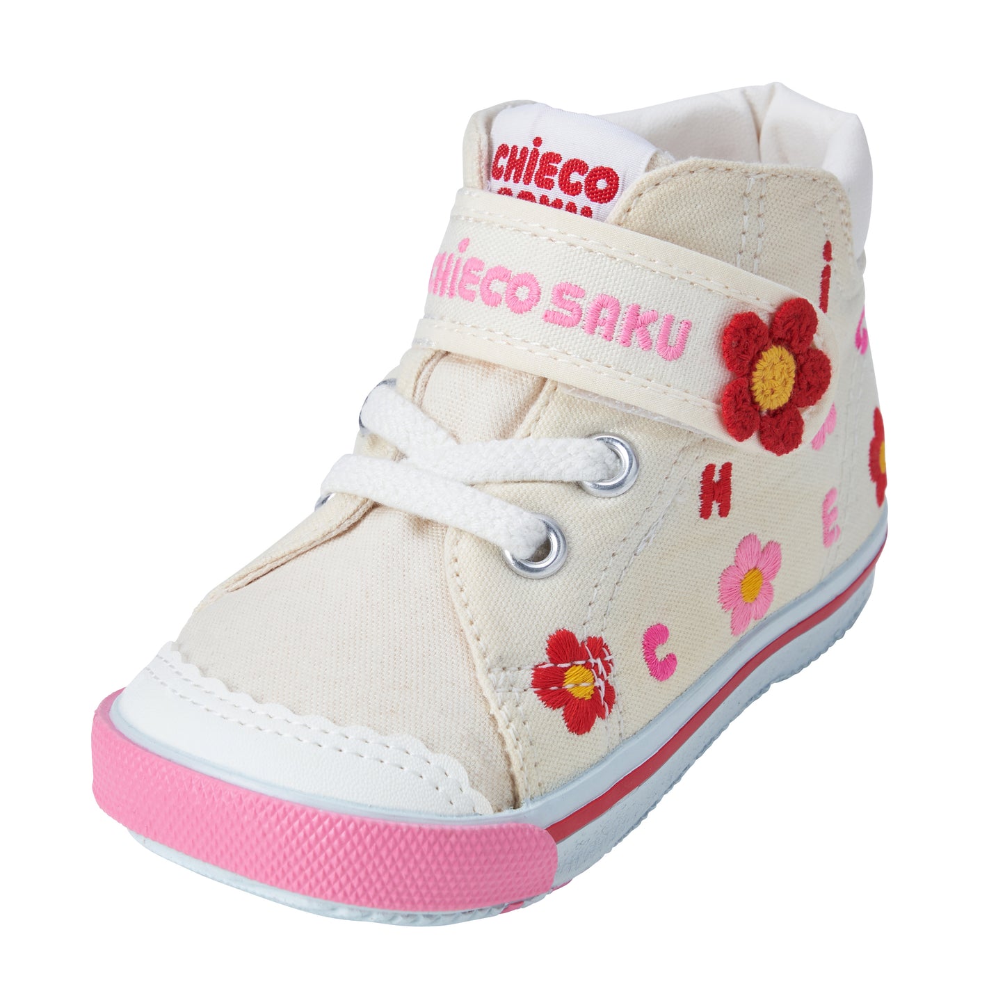 【チエコサク】お花柄セカンドベビーシューズ